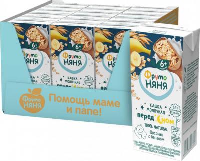 молочная, овсяная, банан, с молоком, 200 г – фото 1