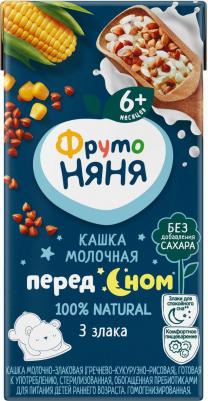 молочная, рисовая-гречневая-кукурузная-злаковая, банан-яблоко, клубника-лесные ягоды-малина-черная смородина, кукуруза, с гречкой-с рисом-со злаками-с молоком, хлопья, 200 г – фото 1