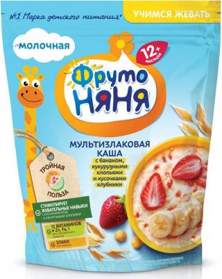 молочная, злаковая, банан, клубника, со злаками, 200 г – фото 3