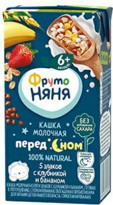 молочная, злаковая, банан, клубника, со злаками, 200 г – фото 7
