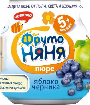 персик-яблоко, вишня-черника, 100 г (детское пюре) – фото 7