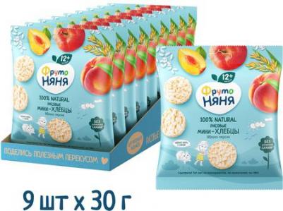 персик-яблоко, вишня-черника, 100 г (детское пюре) – фото 14