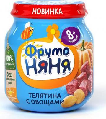 телятина, с овощами, 100 г (детское пюре)