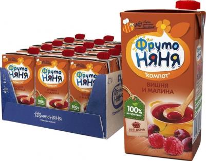 вишня, 500 мл (компот для детского питания) – фото 3