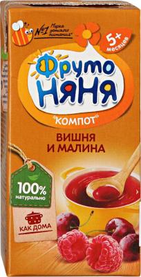 вишня-малина, 200 мл (компот для детского питания) – фото 13