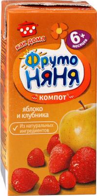 яблоко, клубника, 200 мл (компот для детского питания) – фото 20