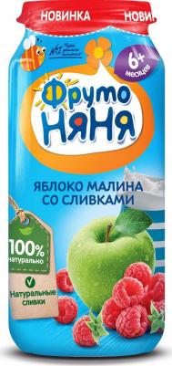 яблоко, малина, со сливками, 250 г (детское пюре) – фото 10