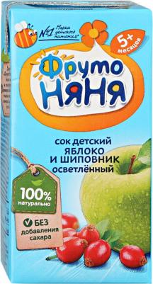 яблоко, шиповник, 200 мл (сок для детского питания) – фото 7