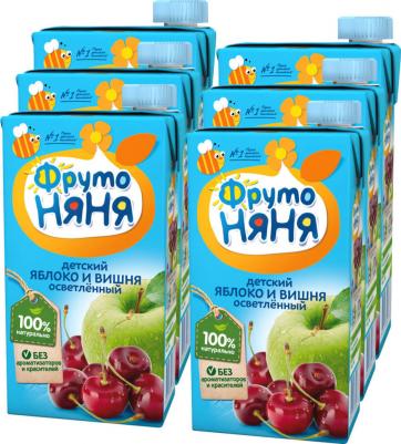 яблоко, вишня,500 мл (нектар для детского питания)