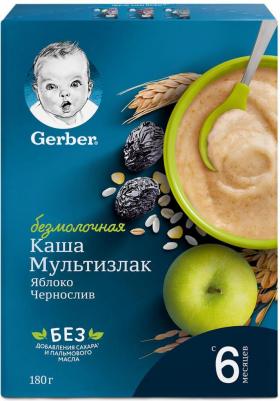 безмолочная, злаковая, чернослив-яблоко, со злаками, 180 г – фото 4