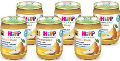 груша, со злаками, хлопья, 190 г (детское пюре) – фото 10