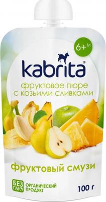 морковь, банан-яблоко, клубника-лесные ягоды, со злаками-со сливками-с ванилью-с какао, 100 г (детское пюре) – фото 7