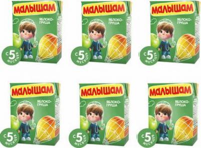 груша-яблоко, 200 мл (нектар для детского питания) – фото 11