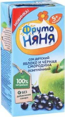 яблоко, черная смородина, 200 мл (сок для детского питания) – фото 13