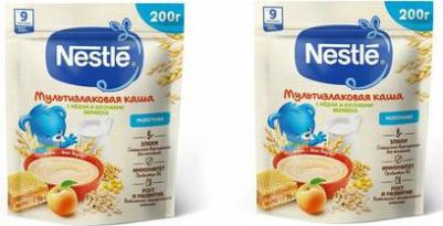 молочная, злаковая, абрикос, со злаками, 200 г – фото 3