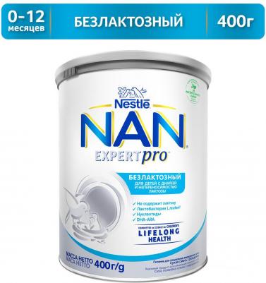 NAN Безлактозный, 400 г (детская смесь) – фото 2