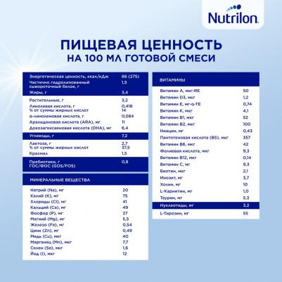 Комфорт 1, 400 г (детская смесь) – фото 3