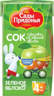 банан-слива-яблоко, ежевика-клюква, 125 мл (сок для детского питания) – фото 3