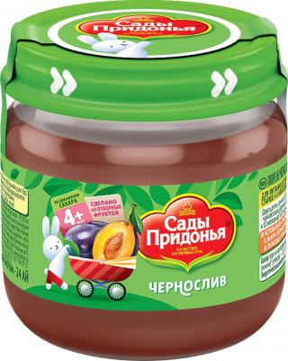 чернослив, 80 г (детское пюре)