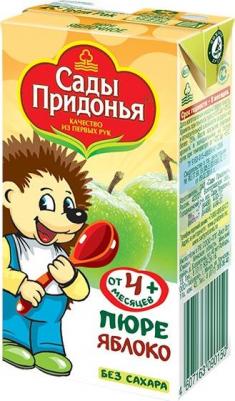 груша-слива-яблоко, со сливками, хлопья, 125 г (детское пюре) – фото 9