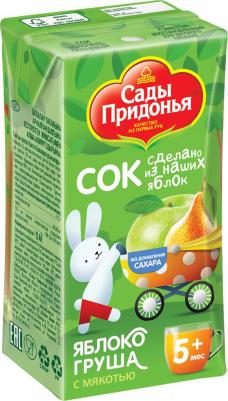груша-яблоко, 125 мл (сок для детского питания) – фото 9