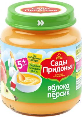 персик-яблоко, 120 г (детское пюре) – фото 3