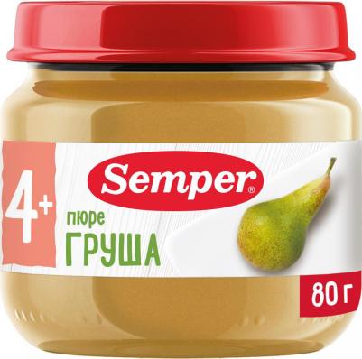груша, 80 г (детское пюре)
