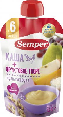 груша-манго, с фруктами-со злаками, 120 г (детское пюре) – фото 6