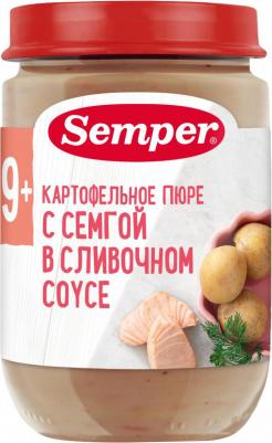 семга, картофель, со сливками, 190 г (детское пюре) – фото 14