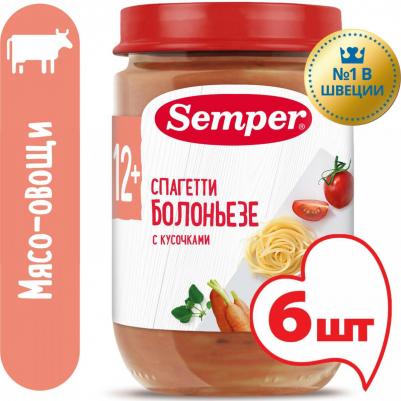 со спагетти, 190 г (детское пюре)