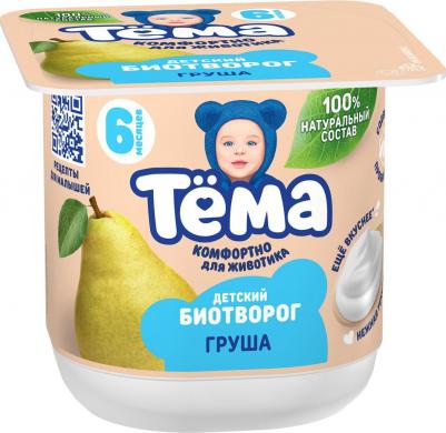 груша, 95 г (детский творог)