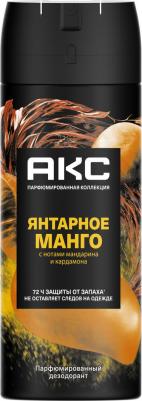 Дезодорант аэрозоль Парфюмированный 72ч защиты от пота и запаха янтарное манго, 150 мл – фото 2