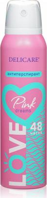 Женский дезодорант-антиперспирант Love Pink Dreams 150мл