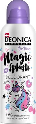 Детский дезодорант "Magic Splash". Без солей алюминия, спирта, парабенов и фталатов. Рекомендован для детей от 8 до 14 лет. 125 мл., спрей – фото 4