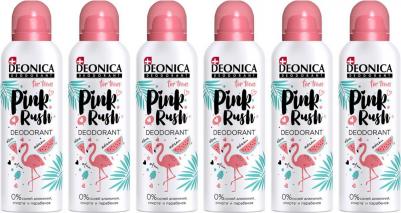 Детский дезодорант "Pink Rush". Для детей от 8 до 14 лет. Спрей, 125 мл – фото 2