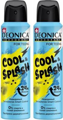 Дезодорант For Teens Cool & Splash, спрей, 150 мл 7963921 – фото 2