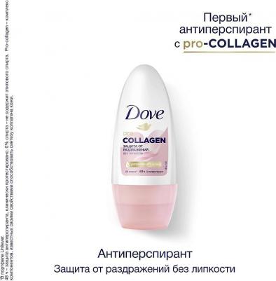 Антиперспирант Pro-collagen Защита от раздражений шариковый 50мл – фото 13
