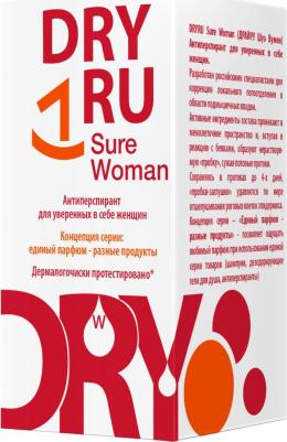 Дезодорант-ролик Антиперспирант для уверенных в себе женщин Sure Woman, Roll-on 50.0 – фото 3