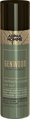 Deofresh-спрей для ног Genwood, 100 мл, GENWOOD