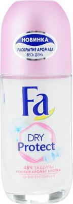 Дезодорант-антиперспирант роликовый Dry Protect Нежность хлопка, 50 мл – фото 1
