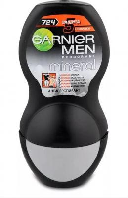 Дезодорант-антиперспирант ролик "Mineral, Защита 6, Очищающая Моринга", защита 72 часа, мужской, 50 мл – фото 5