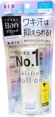 Дезодорант-антиперспирант Ban Platinum Roll On длительного действия цветочный аромат – фото 2