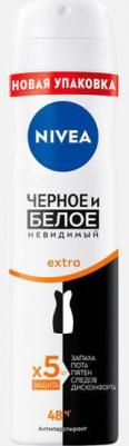 Антиперспирант-спрей Extra "Невидимый для черного и белого", 150мл – фото 10