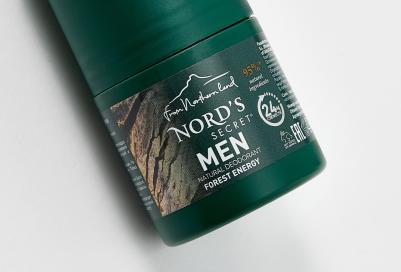 Натуральный Дезодорант антиперспирант роликовый для мужчин энергия леса, 50 мл. Для деликатного ухода за кожей от пота и запаха – фото 3