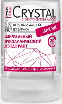Дезодорант-кристалл Дезодорант Минеральный д/тела с экстрактом хлопка, CRYSTAL Deodorant Stick – фото 4