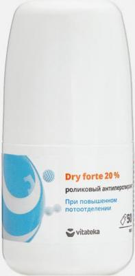 Ролик при повышенной потливости 20 %, Драй Форте/ Dry Forte 50 мл – фото 10