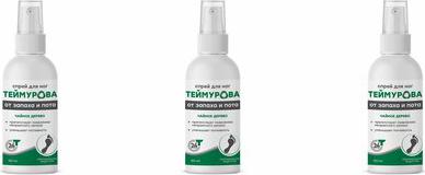 Спрей для ног "Теймурова" чайное дерево, от запаха и пота, 150 мл – фото 1