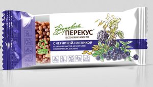 Батончик-мюсли здоровый перекус мультизлаковый с черникой и ежевикой 55 г – фото 6