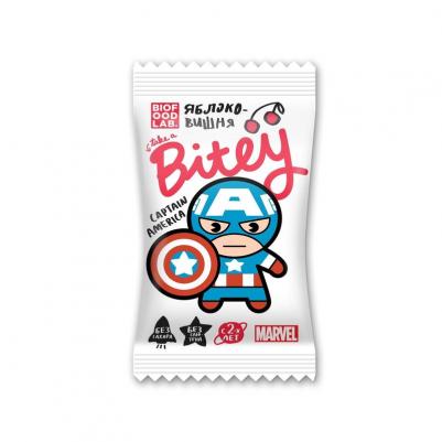 фруктовый Батончик фруктово-ягодный Bitey яблоко и вишня 25 г – фото 10