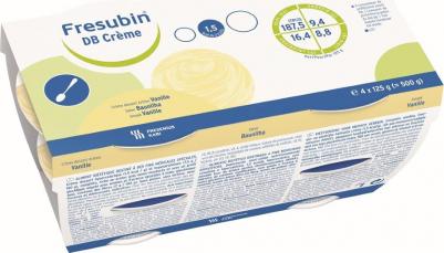 Фрезубин Диабет крем 2ккал земляника 125г №4